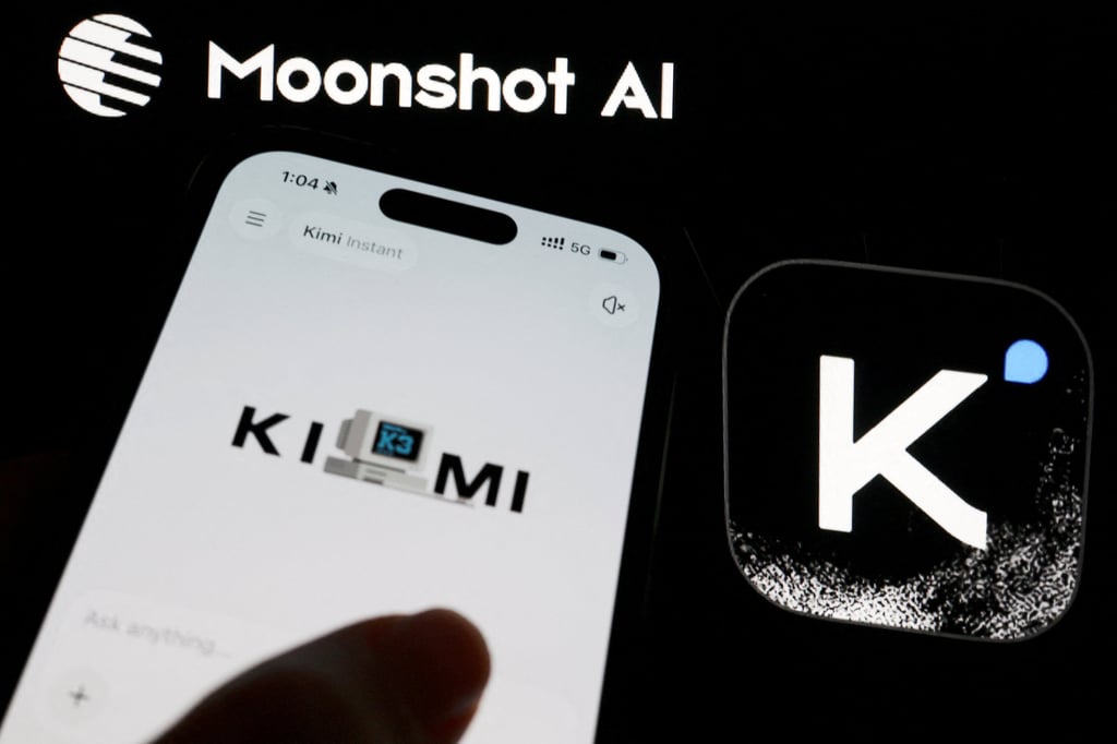 Kimi K3 was released last month by Beijing-based Moonshot AI. Photo: Reuters Kimi K3 was released last month by Beijing-based Moonshot AI. Photo: Reuters